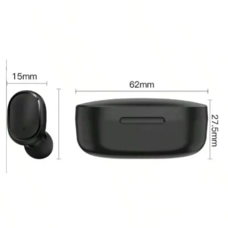 Fones de ouvido Bluetooth suaves para esportes Fones de ouvido sem fio 5.0, True Noise Reduction