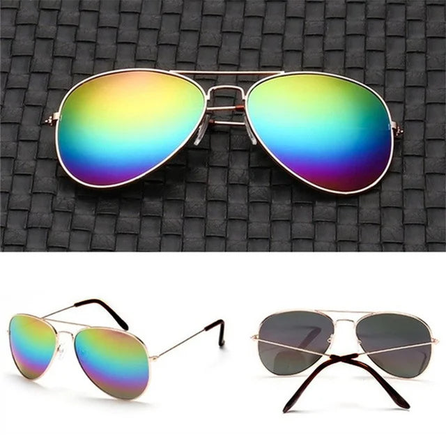 Duplo Ponte Aviação óculos de sol, Mulheres Aviat, Alloy Frame, Polarizados Óculos de sol espelho, Feminino e Masculino Eyewear, UV400, Novo, 2022