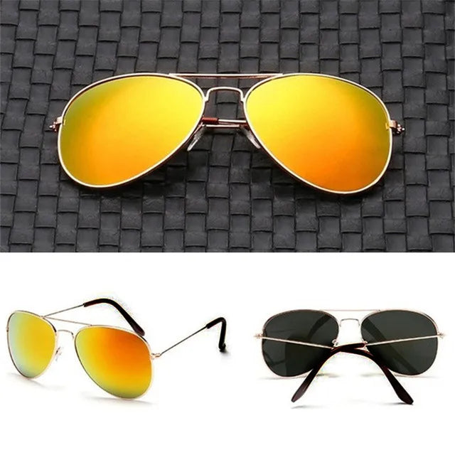 Duplo Ponte Aviação óculos de sol, Mulheres Aviat, Alloy Frame, Polarizados Óculos de sol espelho, Feminino e Masculino Eyewear, UV400, Novo, 2022