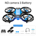 V8 novo mini zangão 4k 1080p hd câmera drones wifi fpv altura de pressão ar manter dobrável quadcopter rc dron brinquedo presente