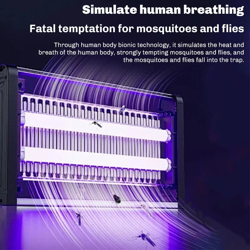 Lâmpada elétrica do assassino do mosquito, assassino de insetos, repelente elétrico de pragas, lâmpada UV e LED, poderoso assassino de insetos, 110V, 220V