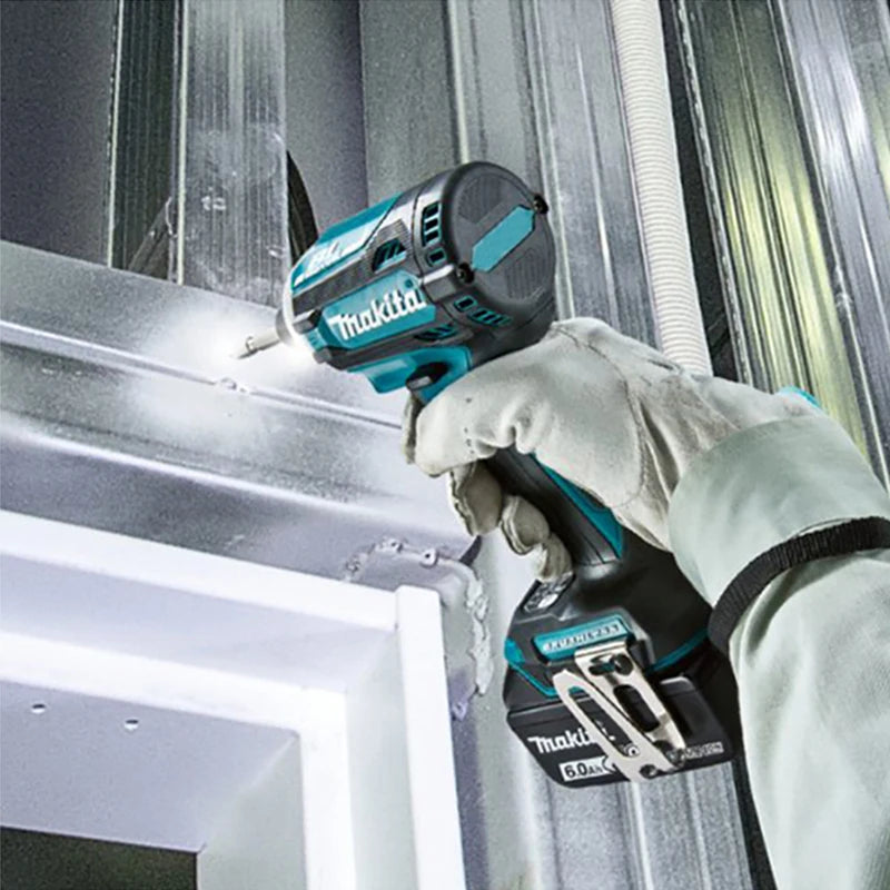 Makita DDTD171 Brushless Impact Driver, Chave De Fenda Recarregável Brocas, Ferramentas Elétricas Sem Fio, 18V BL Motor, Bare Tool Unit