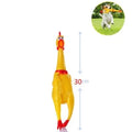 Brinquedo de Borracha com Som para Pets – Frango, Galo, Cachorro, Criança, Bebê – 16 cm, 31 cm, 39 cm