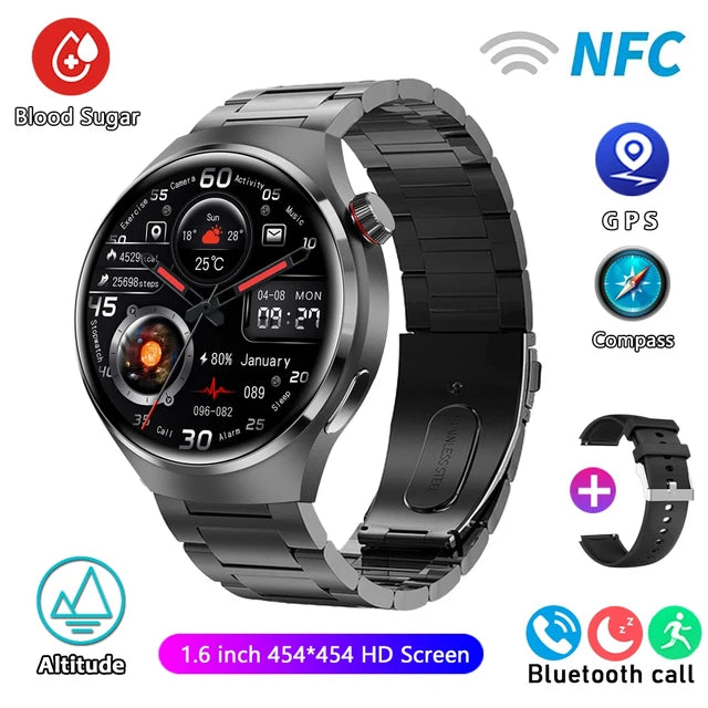 Huawei GT4 Pro Smartwatch Impermeável para Homens, GPS, NFC, 360x360, Tela AMOLED, Frequência Cardíaca, Chamada Bluetooth, IP68, 2022