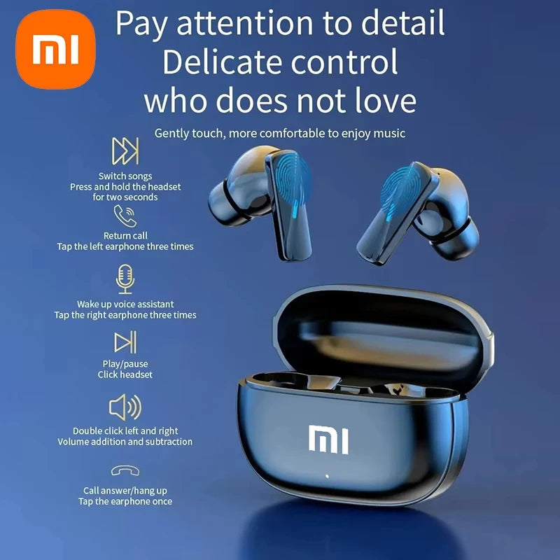 XIAOMI Air 7 Bluetooth Earphone 5.3 TWS Headset HiFi Wireless Headphone Mic Noise Reduction Earbuds Waterproof Game Motion