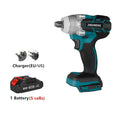 Chave de impacto elétrica sem fio, Brushless Power Tool, Broca manual para bateria 21V